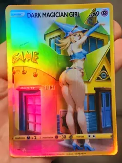 Dark Magician Girl - Anime - Waifu - Pokemon - DIY - Full Art - Sticker - Image 4
