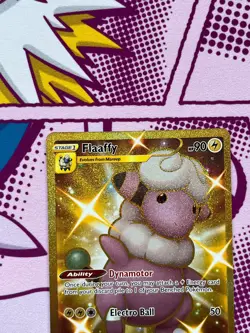 Pokemon TCG - Flaaffy 280/264 - Fusion Strike - Secret Rare - Gold Card - NM/M - Image 2