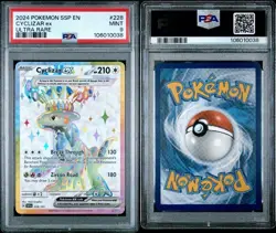2024 POKEMON SSP EN-SURGING SPARKS #228 CYCLIZAR EX ULTRA RARE PSA 9 - Image 3