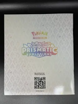 Pokemon Prismatic Evolutions Elite Trainer Box ETB Player's Guide Booklet - Image 3