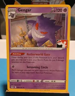 Gengar 066 Prize Pack Series 3 Pokemon Play! Stamped Promo - Image 1