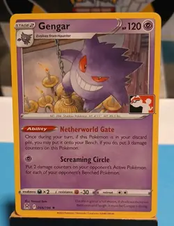Gengar 066/196 Prize Pack Series 3 Pokemon Play! Stamped Promo - Image 1
