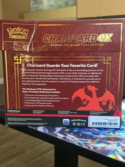 POKEMON TCG CHARIZARD EX SUPER PREMIUM COLLECTION BOX AND FIGURE- NO PACKS - Image 4
