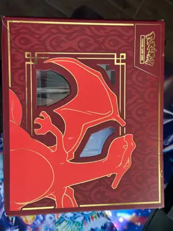 POKEMON TCG CHARIZARD EX SUPER PREMIUM COLLECTION BOX AND FIGURE- NO PACKS - Image 5