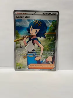 Lana's Aid 207/167 Full Art Ultra Rare Trainer - Pokemon TWM SV06 - NM/M - Image 1