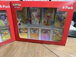 Pokemon TCG Scarlet & Violet 151 Mini Tin 4-Pack Lot Of 2 Sam’s Club Sealed - Image 3