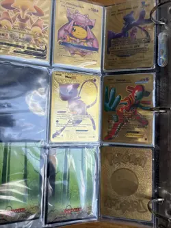 Pokemon Binder Lot Fan Art Foil Cards - Image 4