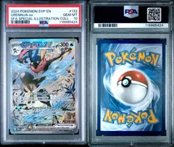 2024 Pokemon Scarlet & Violet Greninja ex Promo 132 PSA 10 English SVP SFA GEM - Image 3