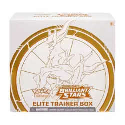 Pokemon TCG Sword & Shield Brilliant Stars Elite Trainer Box - 8 Packs (85012) - Image 1