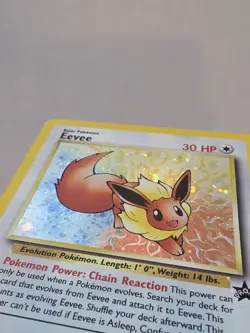 Eevee 11/53 Wotc Black Star Promo Holo Pokemon LP - Image 2