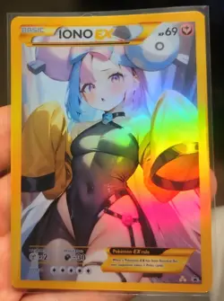 Iono - Anime - Waifu - Pokemon - Trainer - DIY - Full Art - Sticker - Image 3