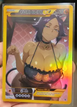 Yoruichi - Anime - Waifu - Pokemon - Trainer - DIY - Full Art - Sticker - Image 3