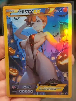 Misty - Anime - Waifu - Pokemon - Trainer - DIY - Full Art - Sticker - Image 2