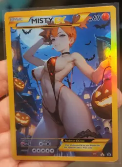 Misty - Anime - Waifu - Pokemon - Trainer - DIY - Full Art - Sticker - Image 3