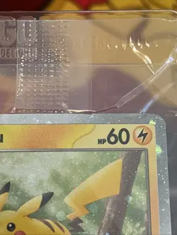 Pokemon TCG Holiday Calendar 2025 Pikachu 025/165 Snowflake Stamped Holo Sealed - Image 2