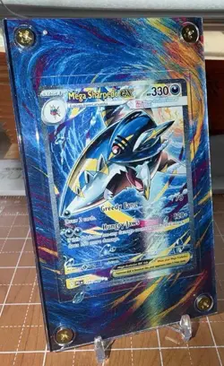 Mega Sharpedo ex 127/094 Me02: Phantasmal Flames Holo for sale online - Image 1