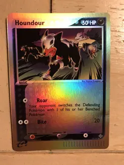 Houndour 59/97 EX Dragon Reverse Holo 2003 Pokemon MP - Image 1