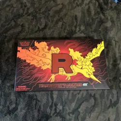Team Rockets Moltres UPC Pokemon TCG opened - Image 1