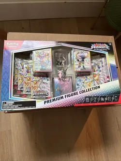 Pokemon x1 PRISMATIC EVOLUTIONS Premium Figure Collection Factory Sealed New - Image 1