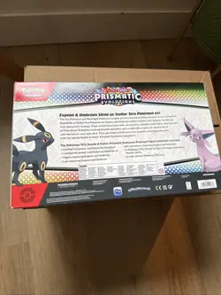 Pokemon x1 PRISMATIC EVOLUTIONS Premium Figure Collection Factory Sealed New - Image 2