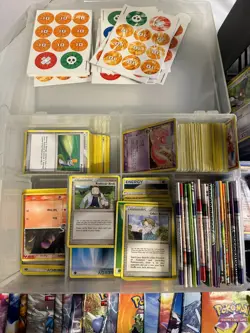🔥 Pokemon Card Bulk Lot with 2 cases, 1 plastic & 1 Pro Index System - Image 2