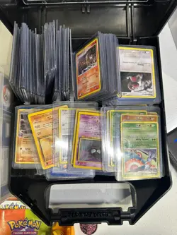🔥 Pokemon Card Bulk Lot with 2 cases, 1 plastic & 1 Pro Index System - Image 4