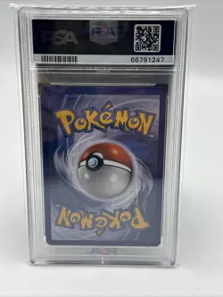 2010 POKEMON HEARTGOLD & SOULSILVER PROMO #HGSS08 MEGANIUM-HOLO PSA 8 - Image 5