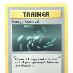 Energy Removal 92/102 Shadowless Edition Base Set Pokemon Card - Image 2