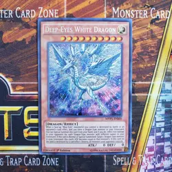 1x Deep-Eyes White Dragon - Secret Rare - MVP1-ENS05 - 1st Ed - LP - Image 1