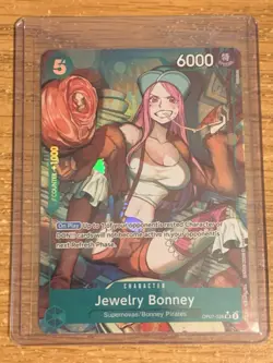Jewelry Bonney OP07-026 Alt Art 500 Years in the Future One Piece Card Game - Image 3
