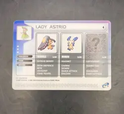 2003 Pokemon - Lady Astrid 129-8002 Pokemon Battle E-Reader Card - Image 2