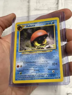 Pokemon Kabuto 56/75 Neo Discovery German Pokemon Common Vintage NM/MT Card TCG - Image 2