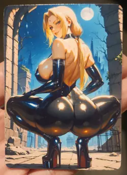 Tsunade - Naruto - Waifu - Goddess - DIY - Full Art - Glossy - Photo Art Card - Image 2