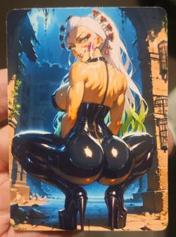 Daki - Demon Slayer - Goddess - DIY - Full Art - Glossy - Photo Art Card - Image 1