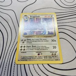 Dragonair 18/102 Base Set Non-Holo Rare 1999-2000 WOTC Pokemon Card - LP+ - Image 2