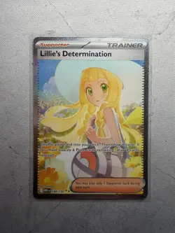 Lillies Determination 184/132 SIR Mega Evolution Pokemon Card Near Mint - Image 1