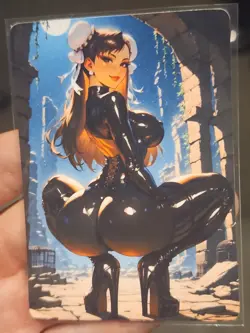 Chun-Li - Anime - Waifu - Doujin - DIY - Full Art - Glossy - Photo Art Card - Image 1