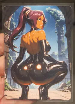 Yoruichi - Anime - Waifu - Doujin - DIY - Full Art - Glossy - Photo Art Card - Image 2