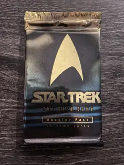Star Trek - The Card Game From 1996 - Booster Pack - 15 Cards Per Pack Sealed - Image 3