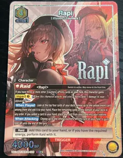 Rapi 106 SR* GODDESS OF VICTORY NIKKE Union Arena English Card UE14BT/NIK-1-106 - Image 1