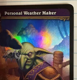 World of Warcraft TCG - Personal Weather Maker Loot Card - Unscratched - Image 4