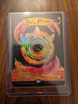 MTG Magic Sol Ring (Foil) Secret Lair Encyclopedia Countdown Kit Foil #19 - Image 1