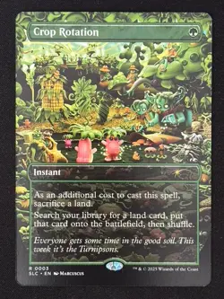 1x MTG Crop Rotation - Secret Lair Countdown Kit (SLC) #3 - Magic the Gathering - Image 1