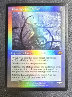 Ulamog, the Defiler (Retro Frame) Modern Horizons 3 Foil MTG NM Magic Card - Image 1