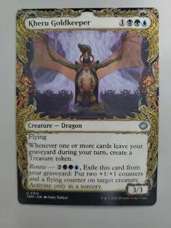 MTG Kheru Goldkeeper Tarkir: Dragonstorm Showcase Uncommon - Image 1