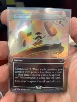 Earthshape (Borderless Foil) MTG: Avatar: The Last Airbender: Eternal-Legal!! - Image 1
