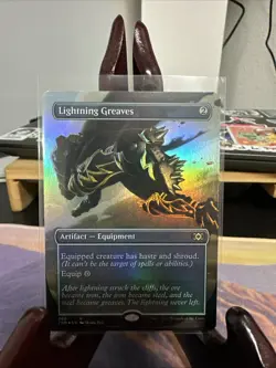 Lightning Greaves (Borderless) Double Masters Foil - Image 1