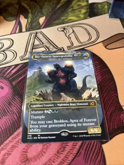 MTG Brokkos, Apex of Forever - Bio-Quartz Spacegodzilla - NM NonFoil - Image 1