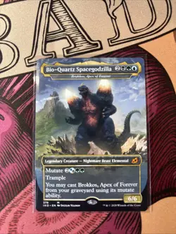 MTG Brokkos, Apex of Forever - Bio-Quartz Spacegodzilla - NM NonFoil - Image 3