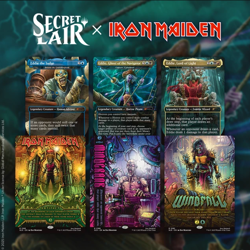 MTG Secret Lair Iron Maiden Eddie Unchained - Rainbow Foil - Ready to Ship - Image 1